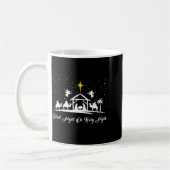 Mug Silent Night Holy Night Nativity Scene Christian C (Gauche)