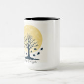 Mug Silent Night Moon Tree Pillow (Centre)