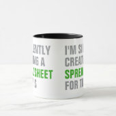 Mug Silently creating a Spreadsheet for this (Centre)