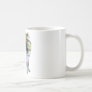 Mug Silhouette abstraite de loup