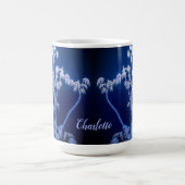 Mug Silhouette Arbre En Musique Blues Royal (Centre)