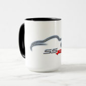Mug Silhouette argentée de SSR Richochet (Devant gauche)