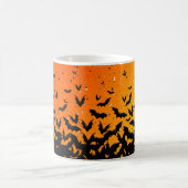 Mug Silhouette Bats Vampire Dracula Halloween Motif (Centre)
