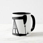 MUG SILHOUETTE BIEN PÉTROLE (Devant droit)
