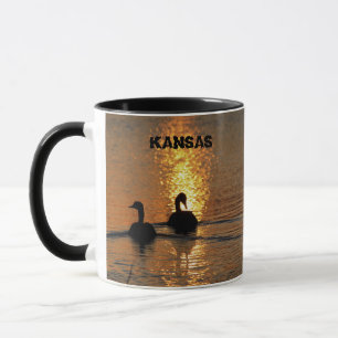 Mug Silhouette canadienne des oies