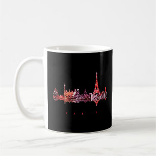 Mug Silhouette colorée de Paris