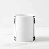 Mug silhouette couple dancing in the dark (Centre)