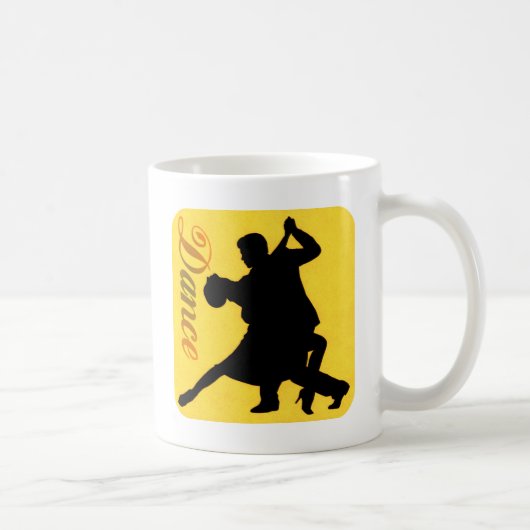 Mug Silhouette Couple dansant (Droite)