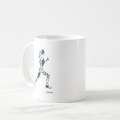 Mug Silhouette courante - florale (Devant gauche)