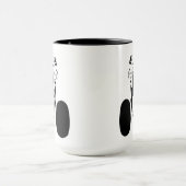 Mug Silhouette Cowgirl Barrel Racing (Centre)