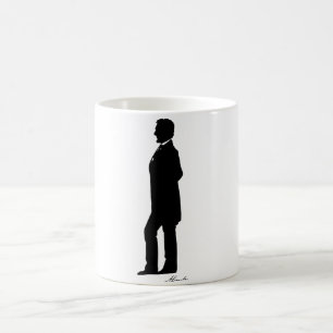 Mug Silhouette d'Abraham Lincoln