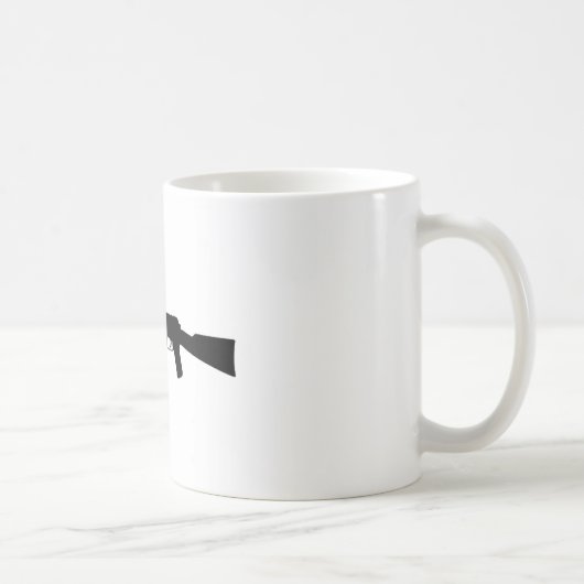 Mug Silhouette d'AK-47 (Droite)