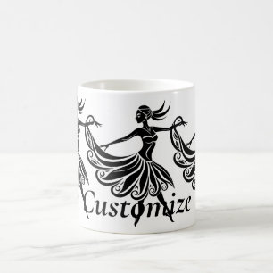Mug Silhouette Danseuse Africaine Art Thunder_Thunder_
