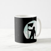 Mug Silhouette d'astronaute (Devant droit)