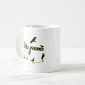 Mug Silhouette de ballot d'oiseau (Devant gauche)