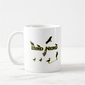 Mug Silhouette de ballot d'oiseau (Gauche)