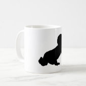 Mug Silhouette de bébé (Devant gauche)