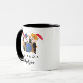 Mug Silhouette de caractères FRIENDS™ (Devant gauche)