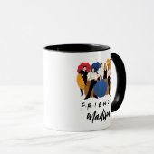 Mug Silhouette de caractères FRIENDS™ (Devant droit)