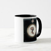 Mug Silhouette de Cassandra Austen, c.1809 (Devant droit)