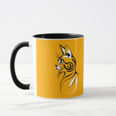 Mug Silhouette de chat (Gauche)