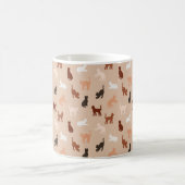 Mug Silhouette de chat (Centre)