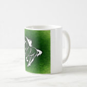 Mug Silhouette de cheval (Devant droit)