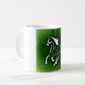 Mug Silhouette de cheval (Devant gauche)