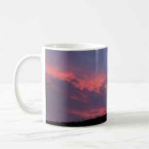 Mug Silhouetté de cheval à gorge profonde au lever du