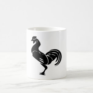 Mug Silhouette de coq