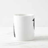 Mug Silhouette de corneille (Centre)