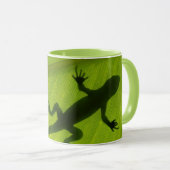 Mug Silhouette de Gecko (Devant droit)
