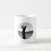 Mug Silhouette de golf (Centre)