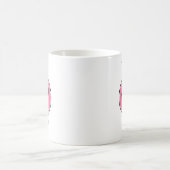 Mug Silhouette de golf Pink Ladies (Centre)