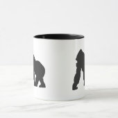 Mug Silhouette de Gorille (Centre)