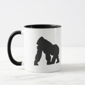 Mug Silhouette de Gorille (Gauche)