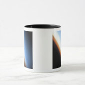 Mug Silhouette de la navette spatiale Endeavor (Centre)