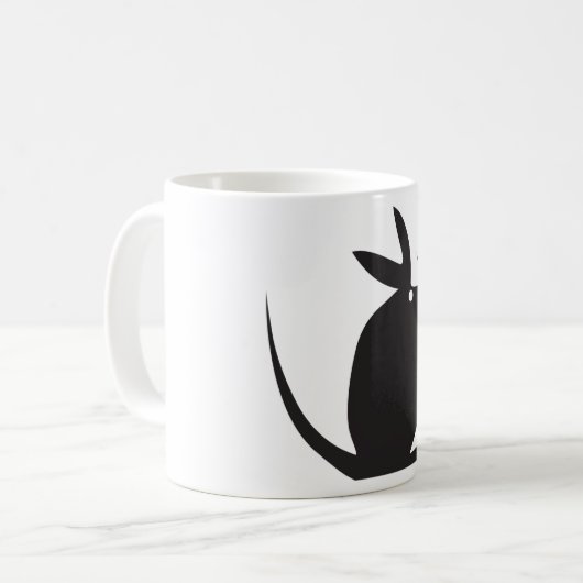 Mug Silhouette de la souris (Devant gauche)