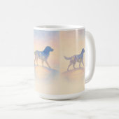 Mug Silhouette de l'animal de compagnie Wildflower Rai (Devant droit)