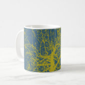 Mug Silhouette de l'arbre d'automne (Devant gauche)