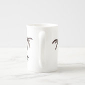 Mug - Silhouette de l'île tropicale (Dos)