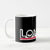 Mug Silhouette de Londres et drapeau anglais (Gauche)