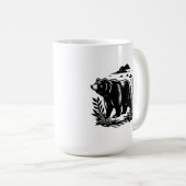 Mug Silhouette de l'ours (Devant droit)