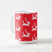 Mug Silhouette de Max le renne (Devant gauche)