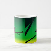 Mug Silhouette de moineau sur le limonène (Centre)