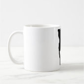 Mug Silhouette de Pitbull (Gauche)