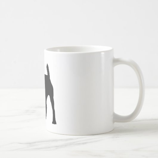Mug Silhouette de Pitbull (Droite)
