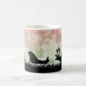 Mug Silhouette de rennes et de scories (Centre)