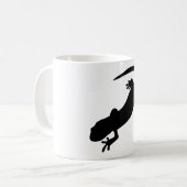 Mug Silhouette de salamandre (Devant gauche)