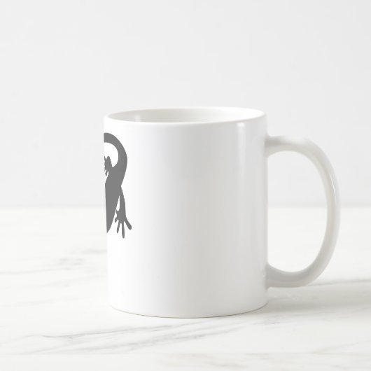 Mug Silhouette de salamandre (Droite)
